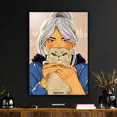 Jett And Kat – Cute Jett And Cat Poster Poster